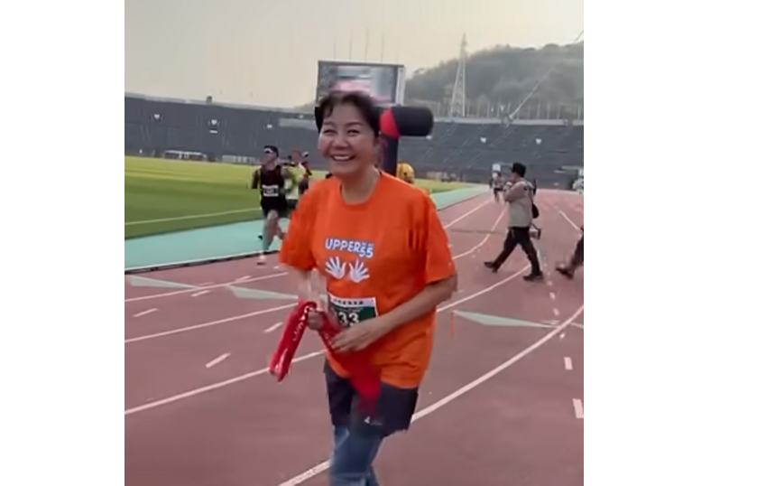 カヨさんリレーマラソンに挑戦
